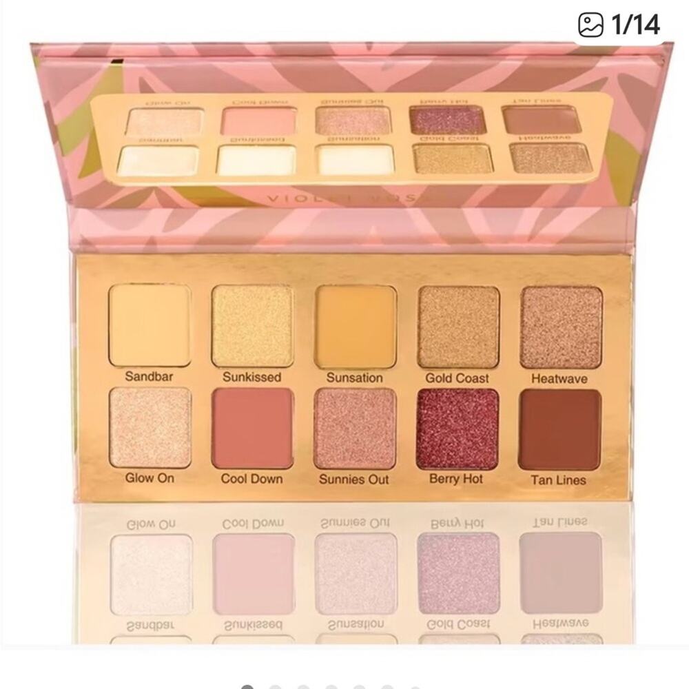 NWT Violet Voss sun-kissed summer eye shadow palette